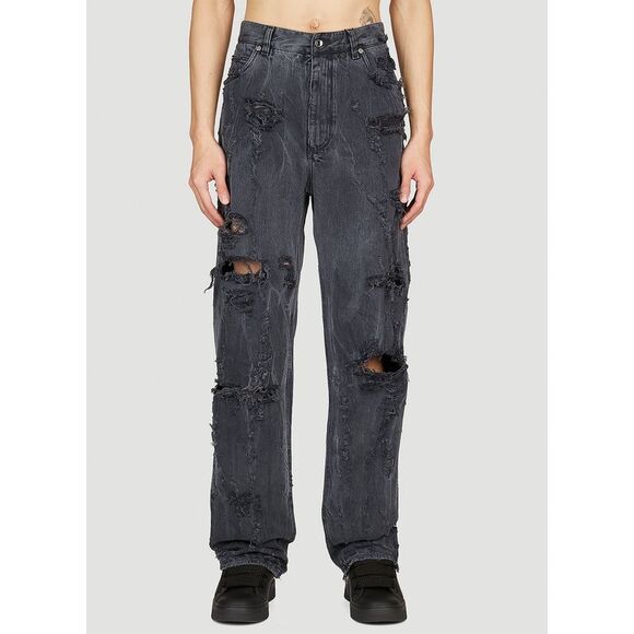 Dolce & Gabbana Men Distressed Denim Jeans